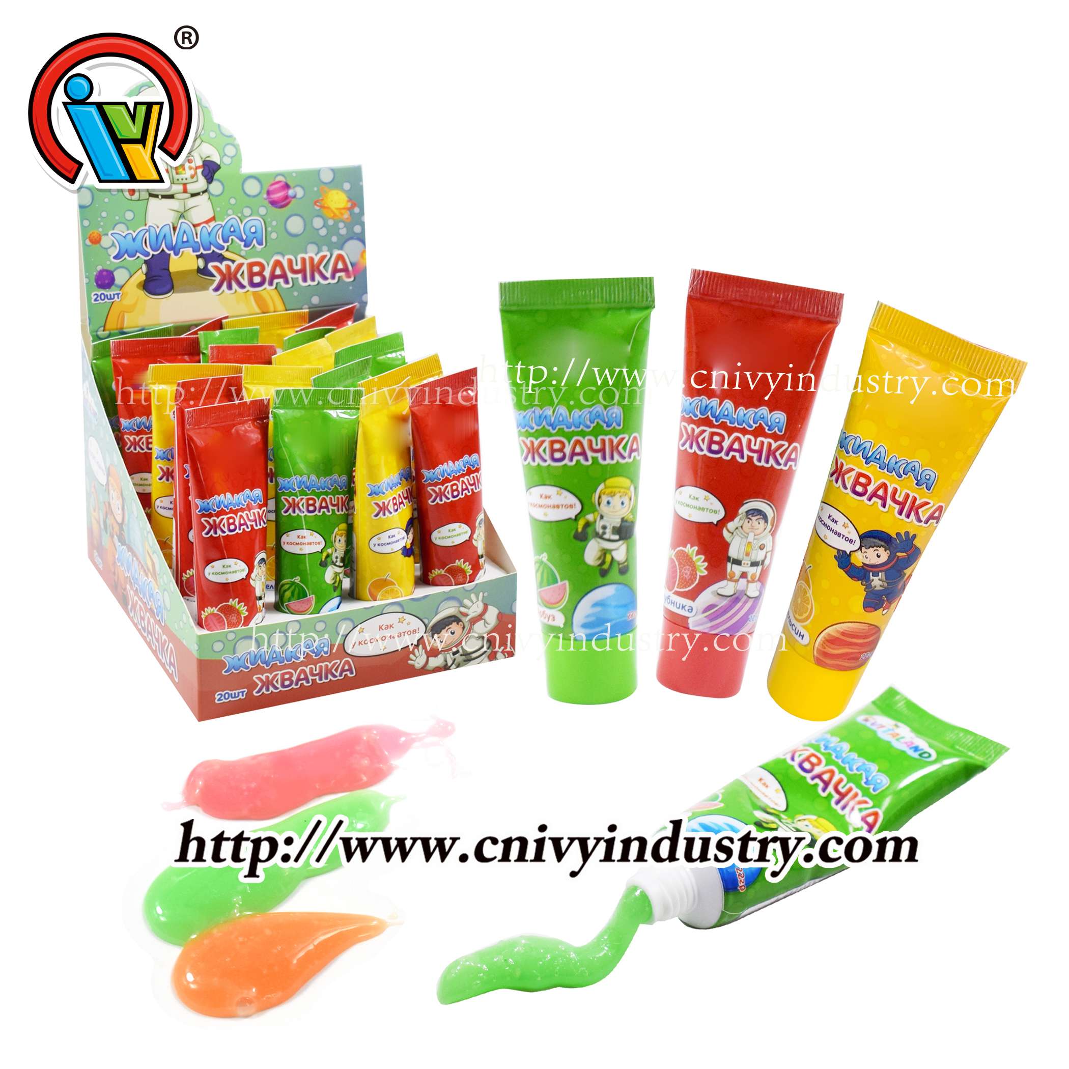 tube toothpaste chewing liquid bubble gum wholesale