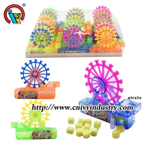 мини-размер колеса обозрения свисток игрушка конфеты для детей